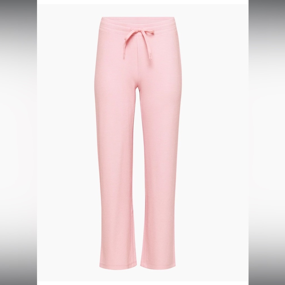 TNA WAFFLEX FLARED LEGGINGS ARITZIA BURGUNDY